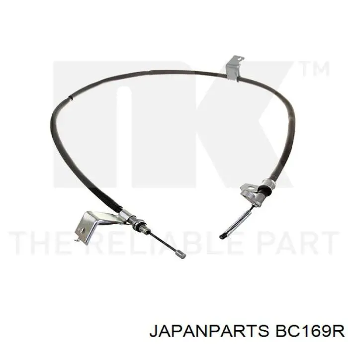 BC-169R Japan Parts трос ручного тормоза задний правый