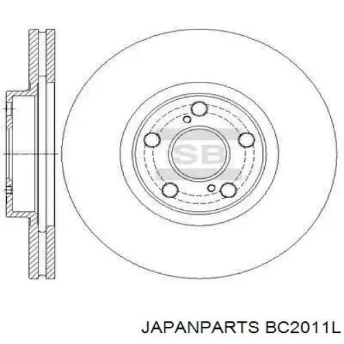 Задний трос ручника BC2011L Japan Parts