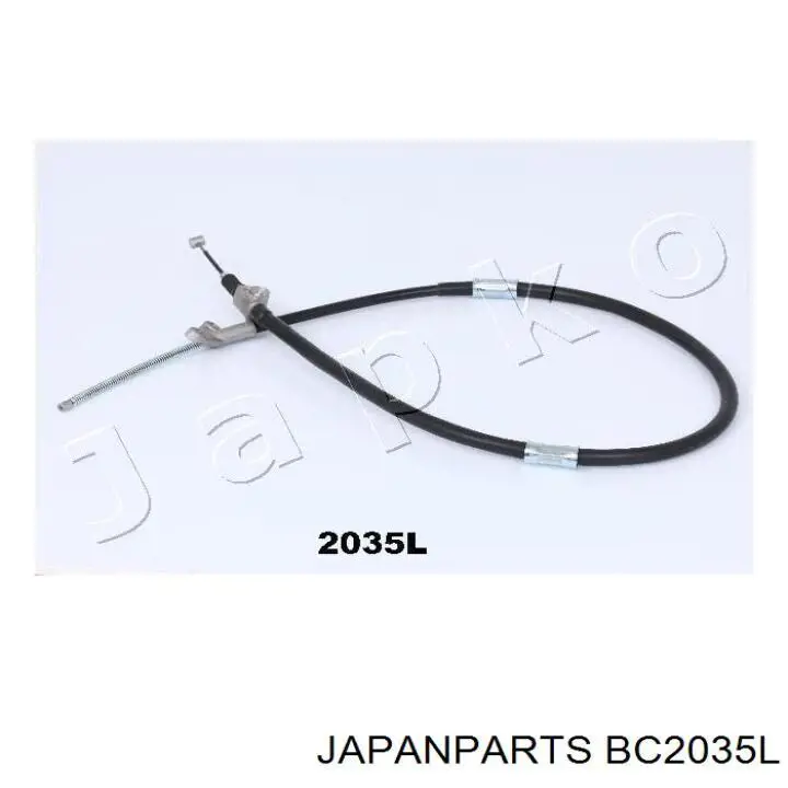 Трос ручного тормоза задний Japan Parts BC2035L цена, от 21.37 USD