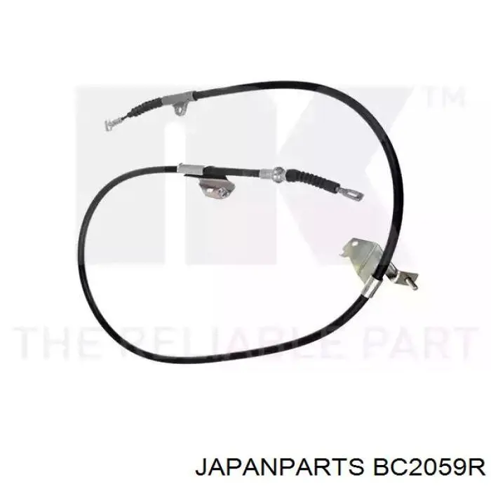 Задний правый трос ручника BC2059R Japan Parts