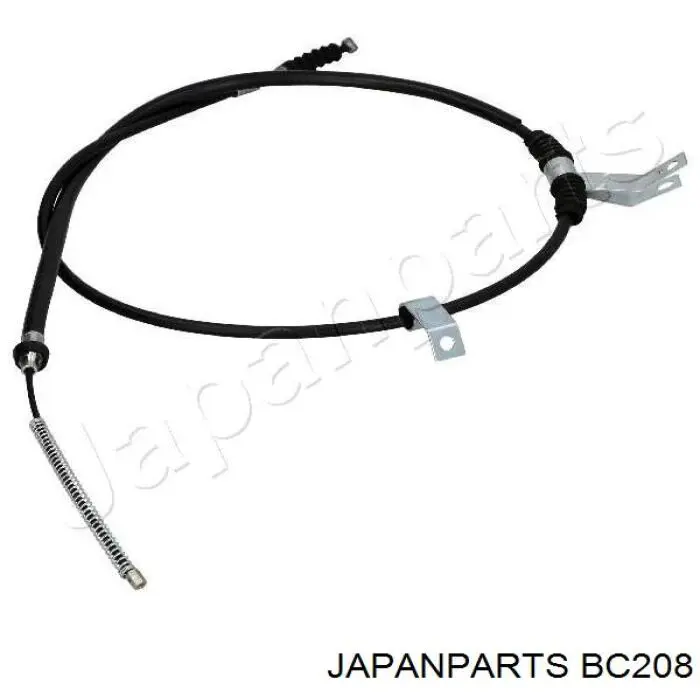 BC-208 Japan Parts трос ручного тормоза задний левый