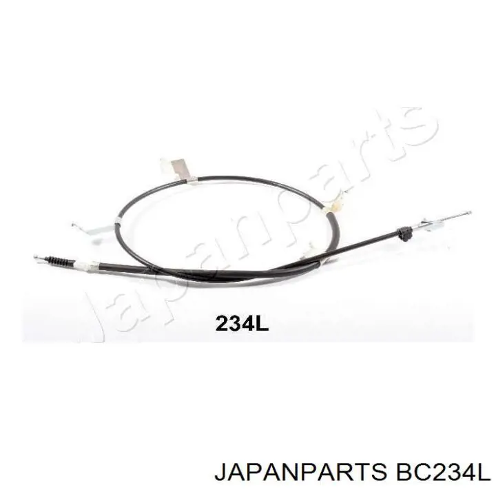 BC234L Japan Parts трос ручного тормоза задний левый