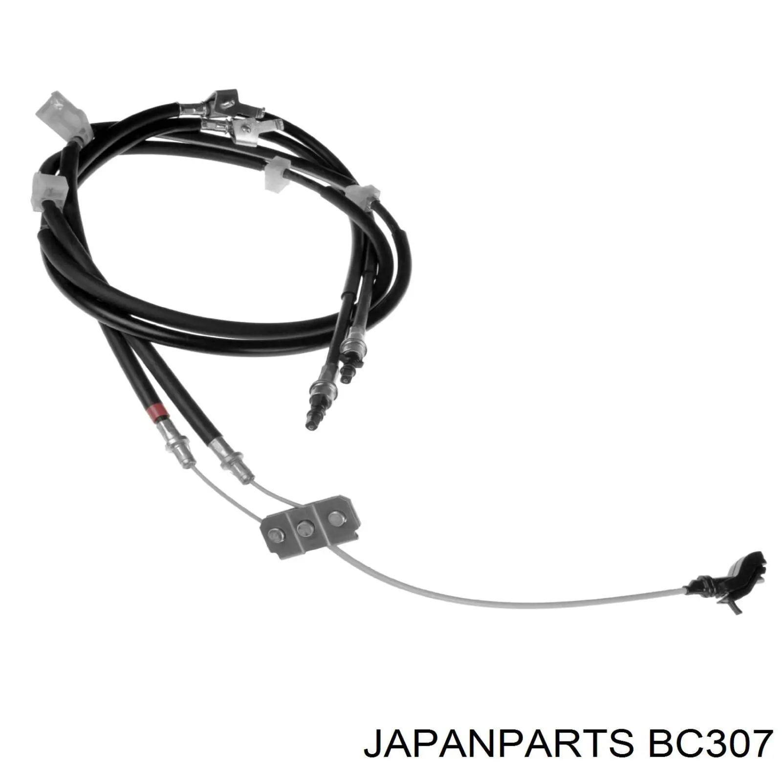 Трос ручного тормоза задний правый Japan Parts BC307