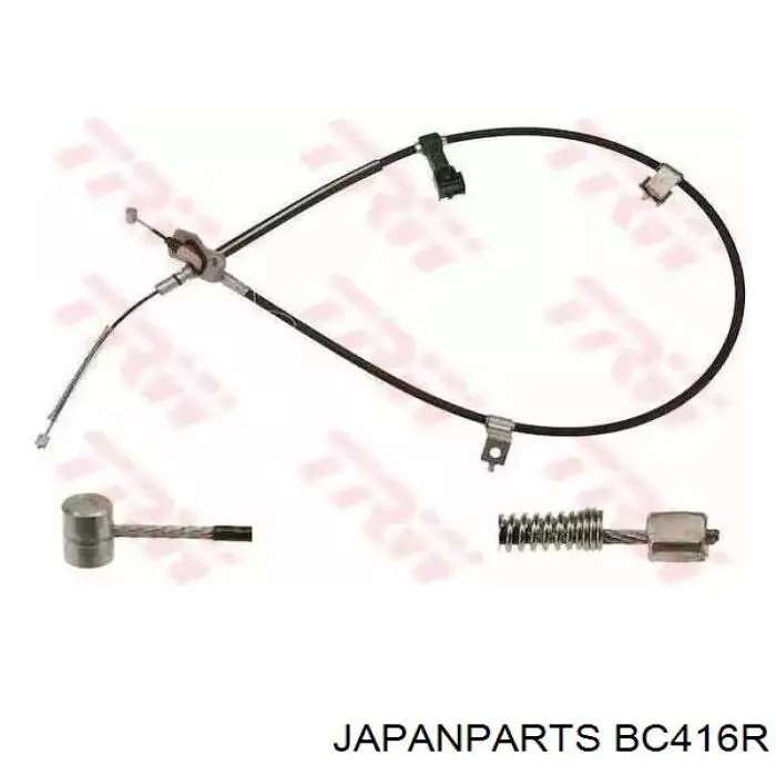Трос ручника задний правый Japan Parts BC416R