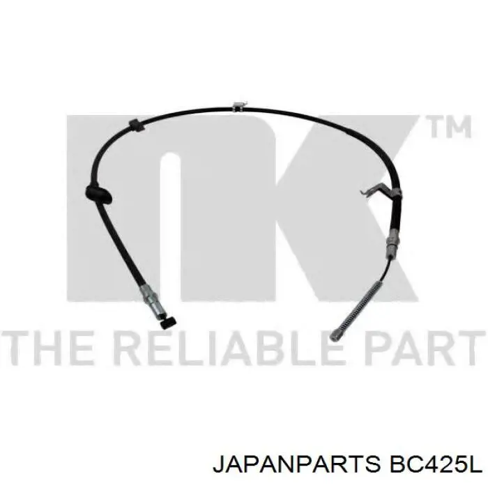Трос ручника задний Japan Parts BC425L