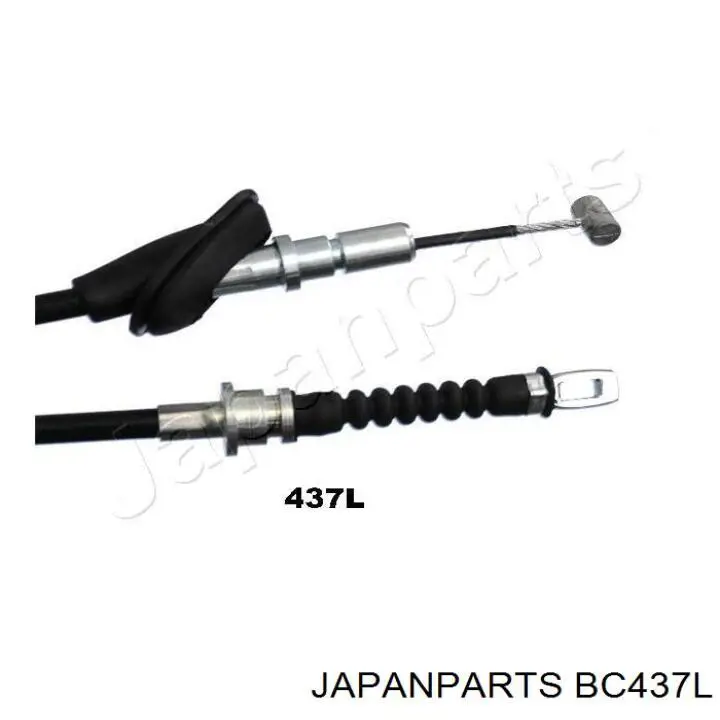 Трос ручного тормоза задний Japan Parts BC437L цена, от 19.96 USD