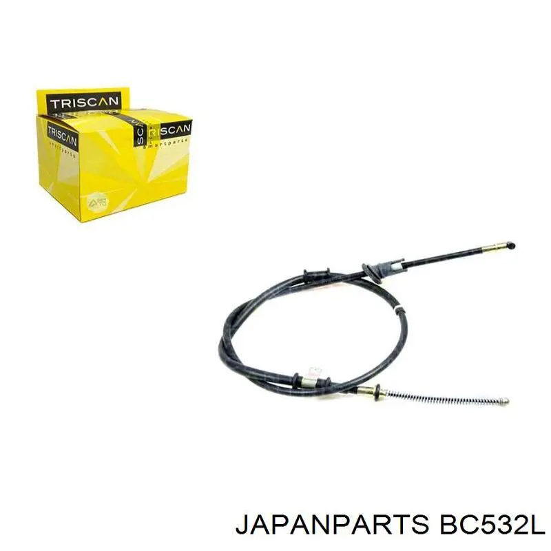 Трос ручника BC532L Japan Parts