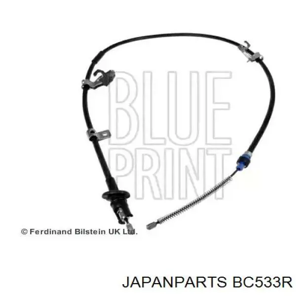 Задний правый трос ручника BC533R Japan Parts