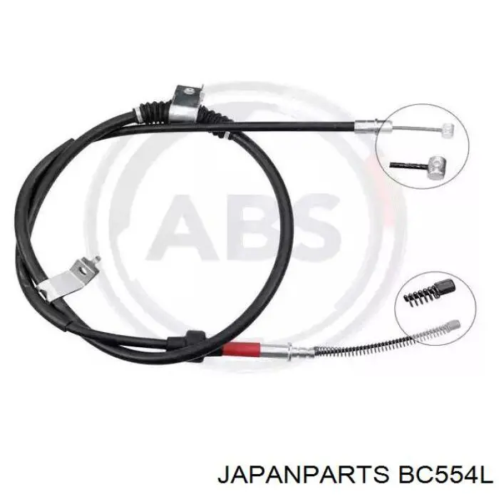 BC554L Japan Parts Трос ручного тормоза