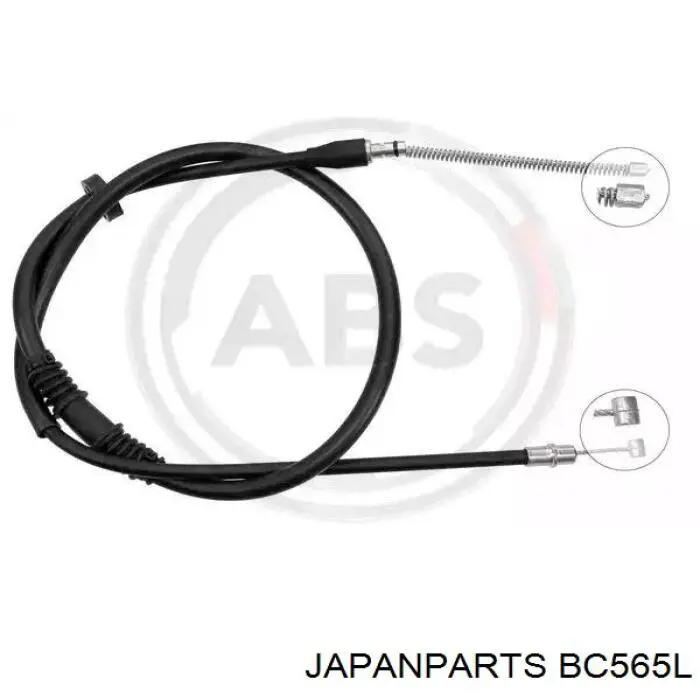 Трос ручника BC565L Japan Parts