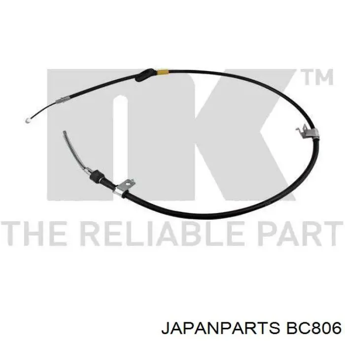 Задний трос ручника BC806 Japan Parts