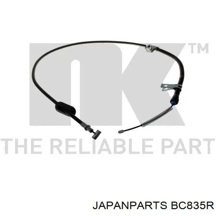 Задний правый трос ручника BC835R Japan Parts