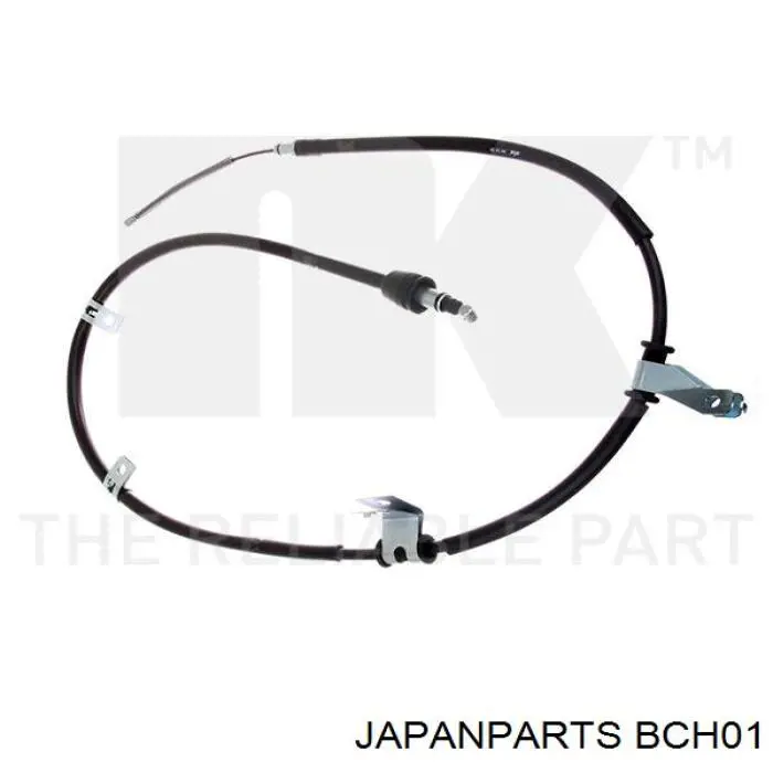 Трос ручного тормоза задний правый Japan Parts BCH01