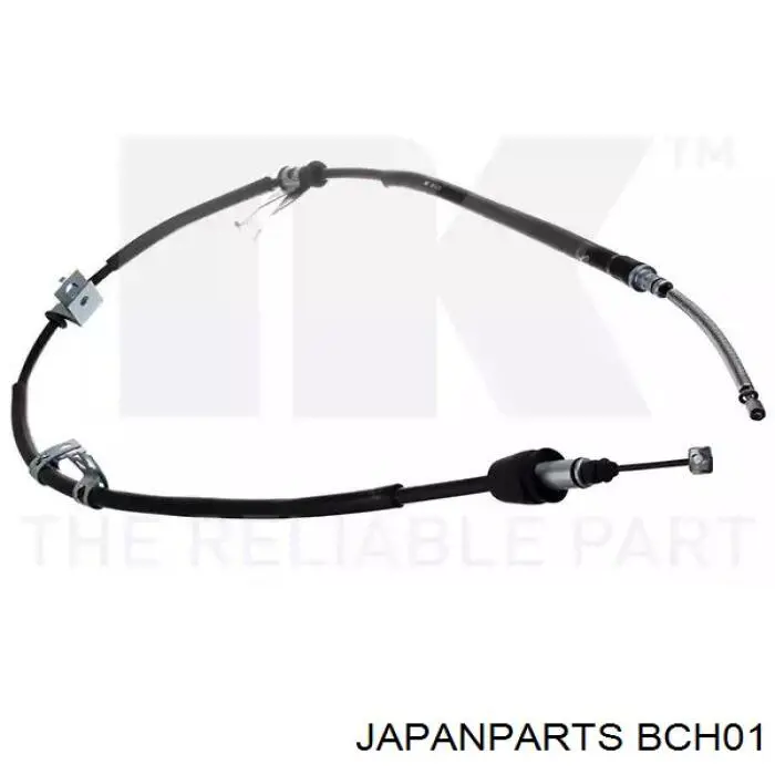 Задний правый трос ручника BCH01 Japan Parts