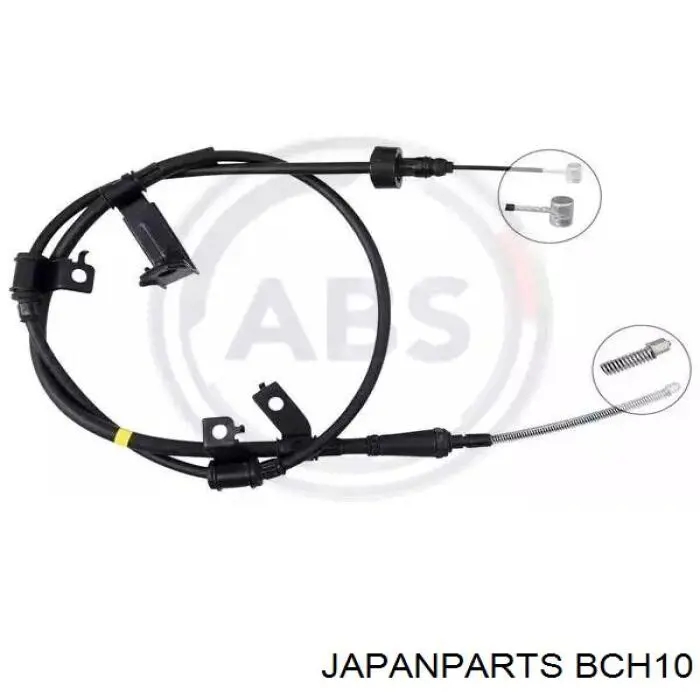 BCH10 Japan Parts Трос ручного тормоза