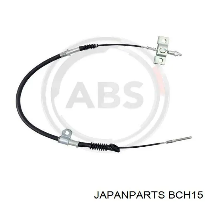 Трос ручного тормоза передний Japan Parts BCH15