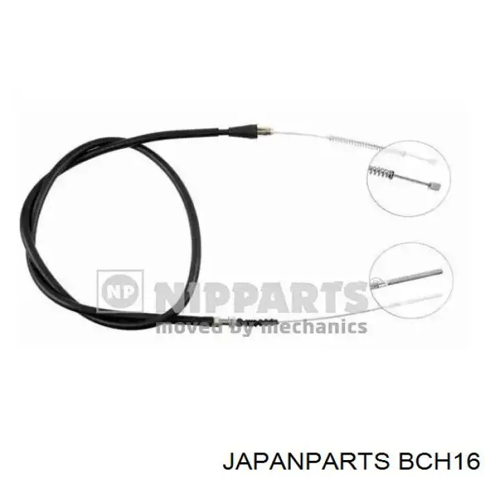 Трос ручника BCH16 Japan Parts
