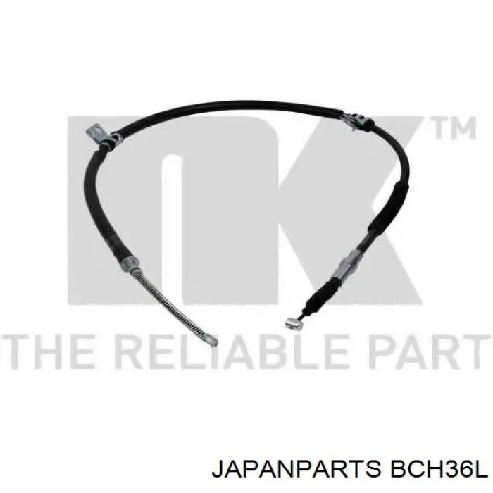 Трос ручника BCH36L Japan Parts