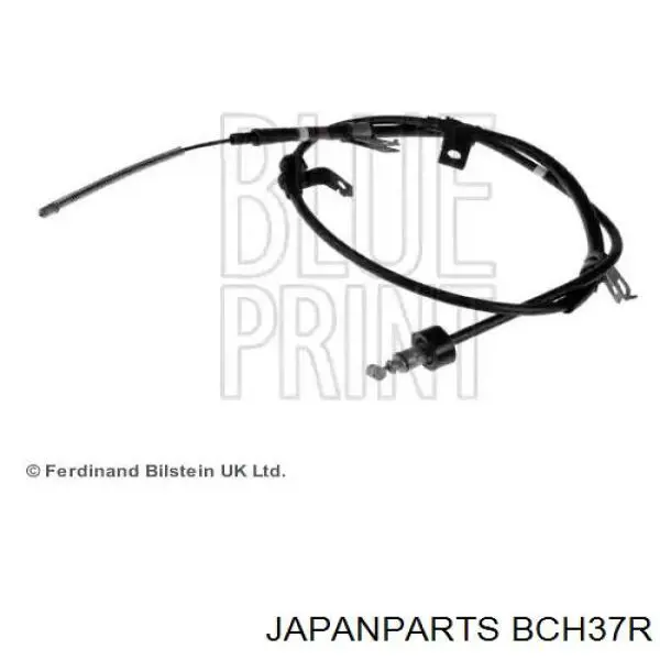 Купить BCH37R Japan Parts Трос стояночного тормоза задний левый