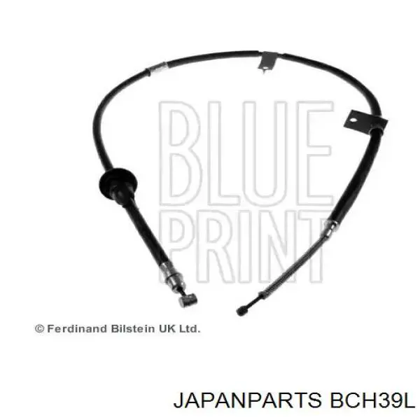 BCH39L Japan Parts трос ручного тормоза задний левый