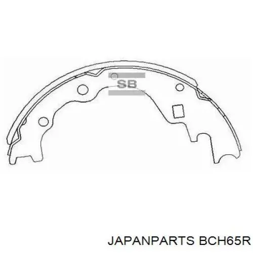 Задний правый трос ручника BCH65R Japan Parts