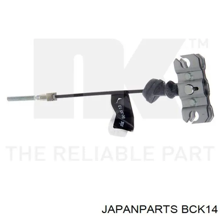 BC-K14 Japan Parts трос ручного тормоза промежуточный