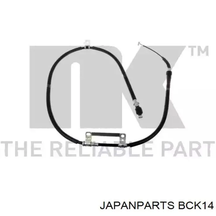 Купить BCK14 Japan Parts Трос ручного тормоза промежуточный