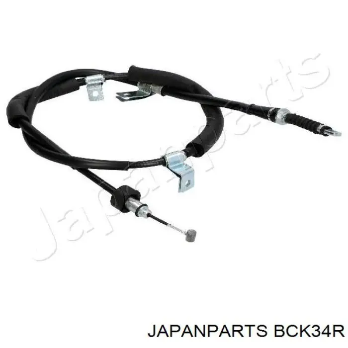 BCK34R Japan Parts трос ручного тормоза задний правый