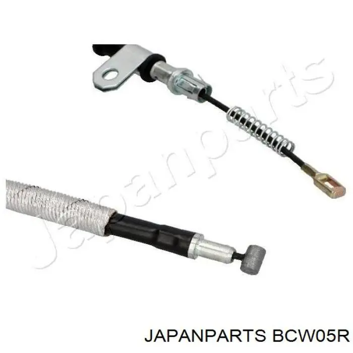BC-W05R Japan Parts трос ручного тормоза задний правый