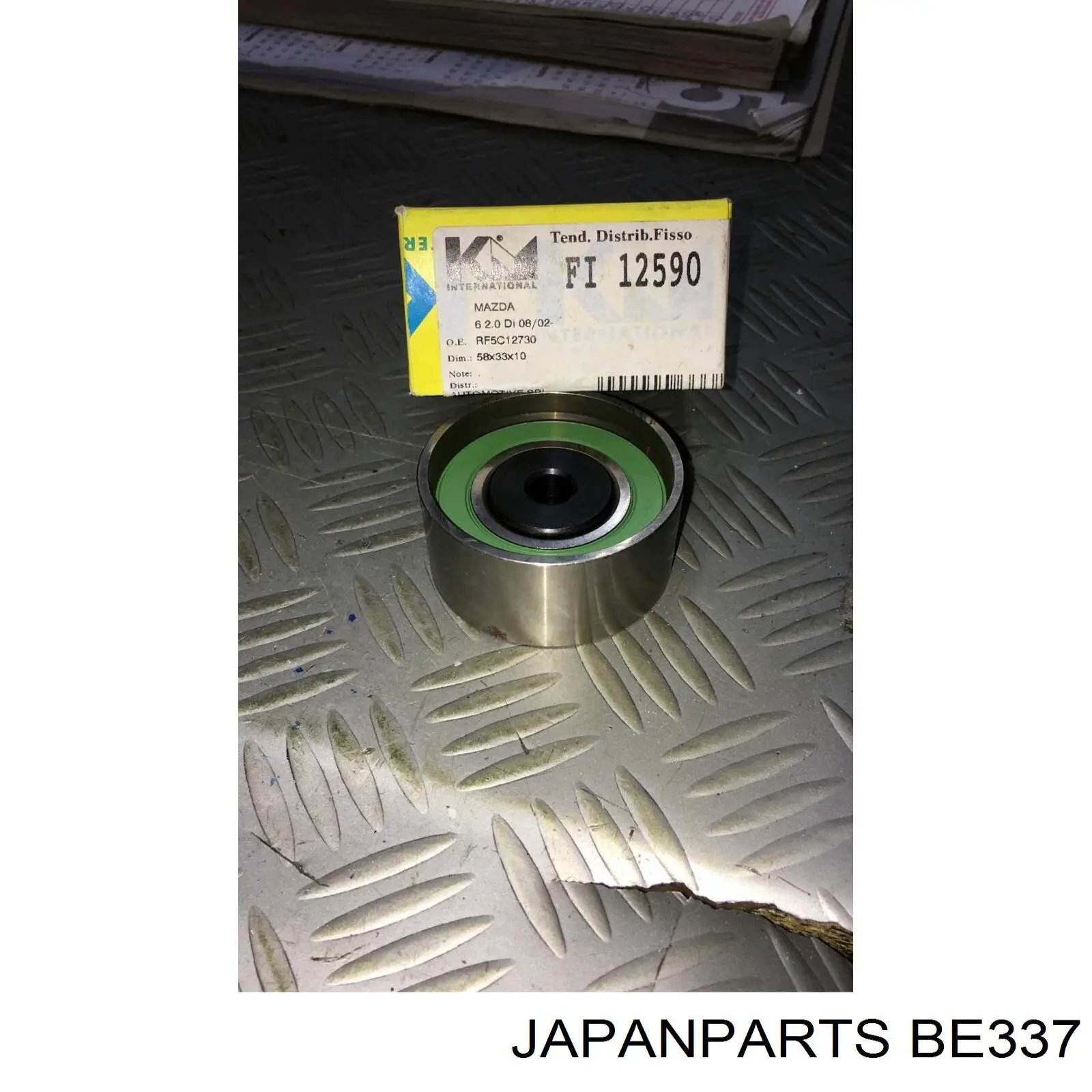 Купить BE337 Japan Parts Ролик натяжителя газораспределительного ремня