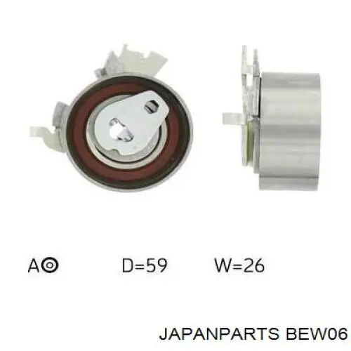 Rodillo, cadena de distribución BEW06 Japan Parts