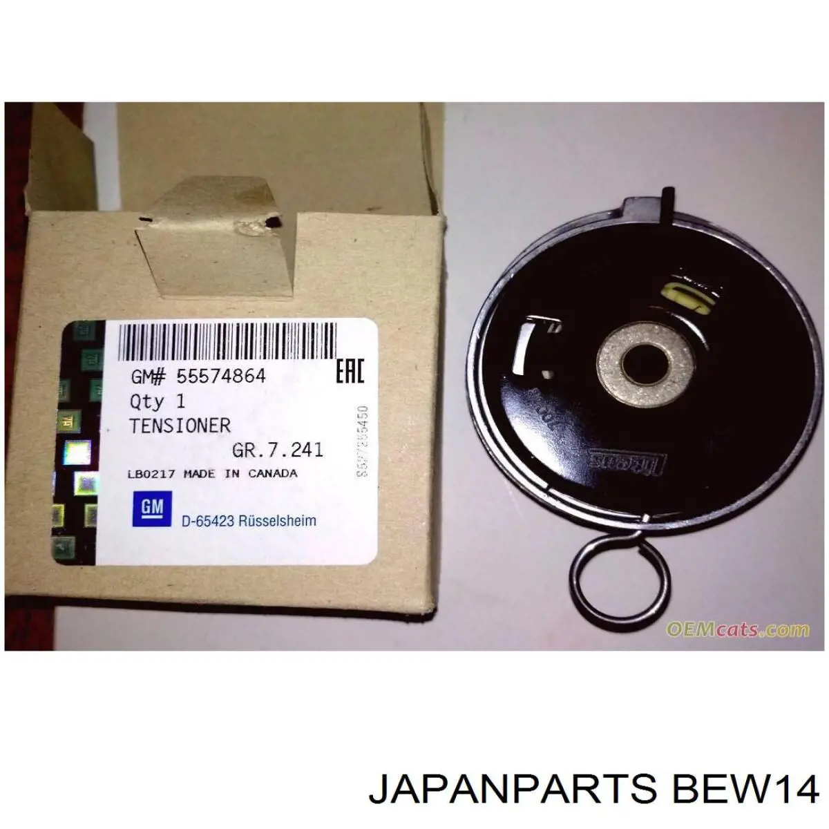 BEW14 Japan Parts Ролик натяжителя ремня ГРМ