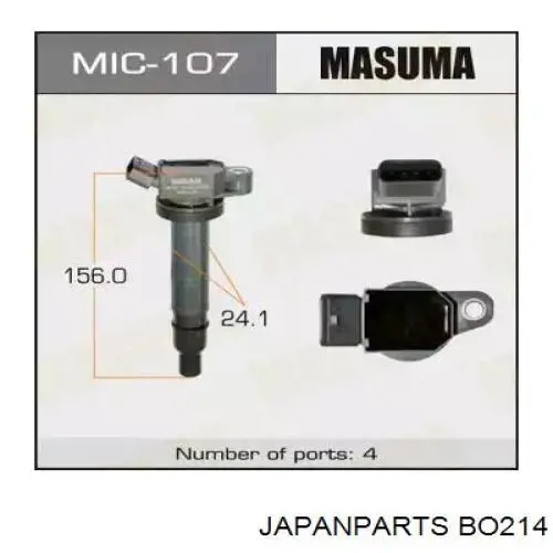 BO214 Japan Parts Катушка зажигания