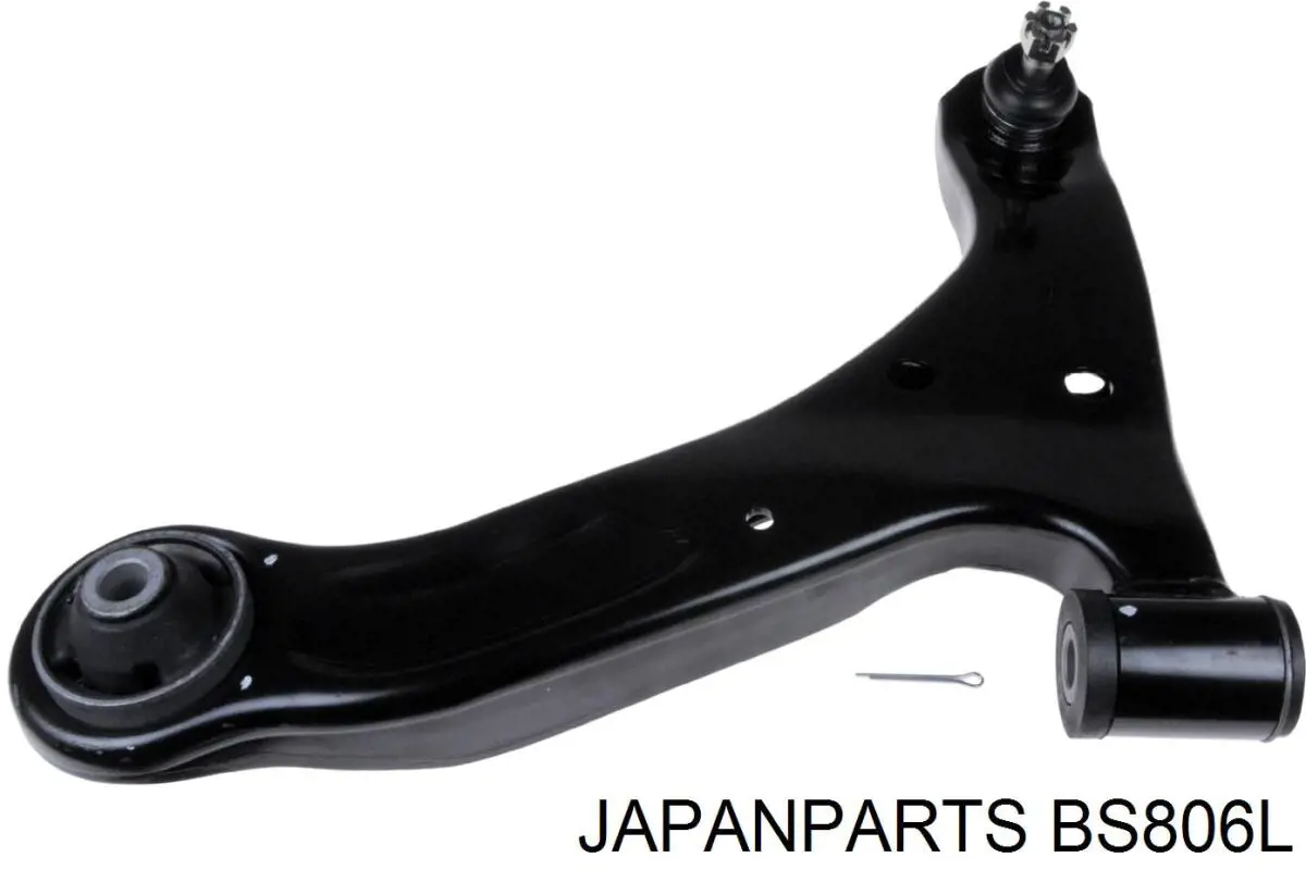 Barra oscilante, suspensión de ruedas delantera, inferior izquierda BS806L Japan Parts