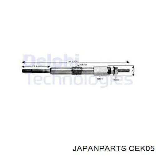 Свеча накала Japan Parts CEK05
