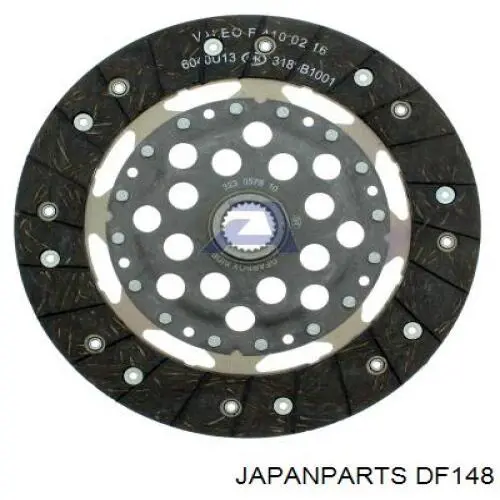 Диск сцепления DF148 Japan Parts