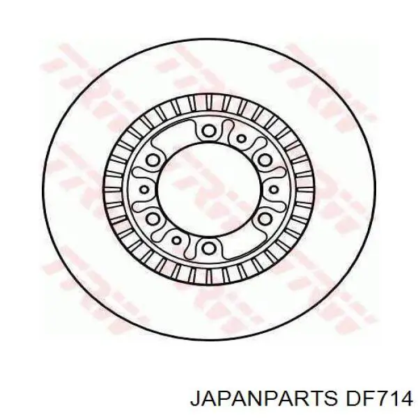 DF714 Japan Parts Диск сцепления ведомый
