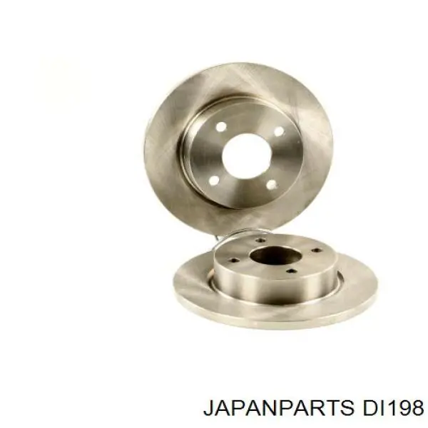 Передние тормозные диски DI198 Japan Parts