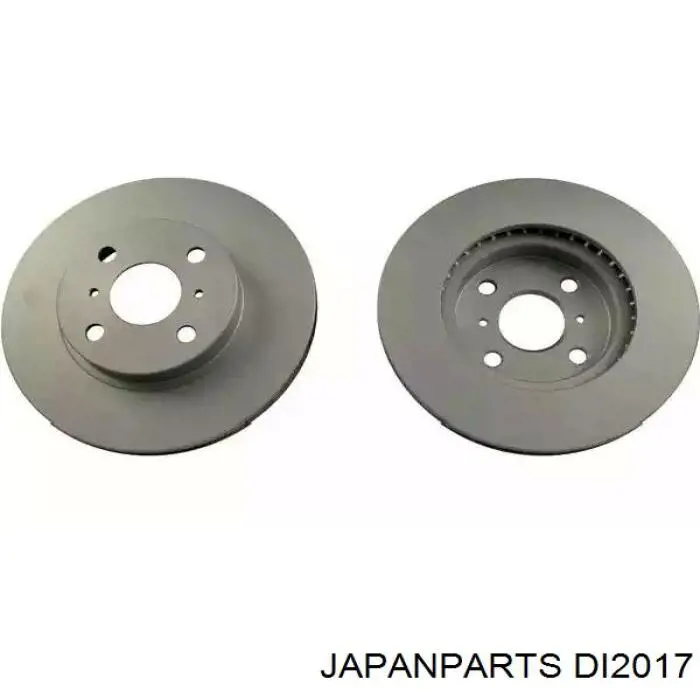 Передние тормозные диски DI2017 Japan Parts