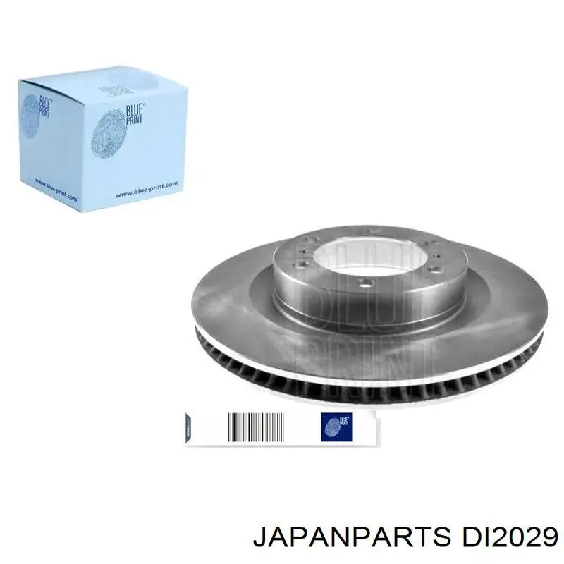 Передние тормозные диски DI2029 Japan Parts