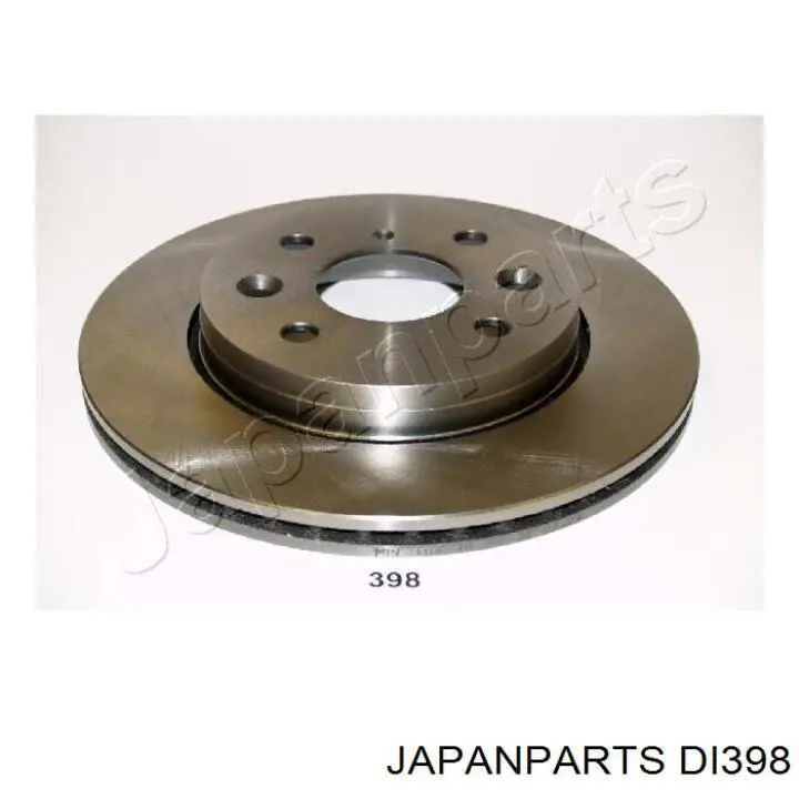 Передние тормозные диски DI398 Japan Parts