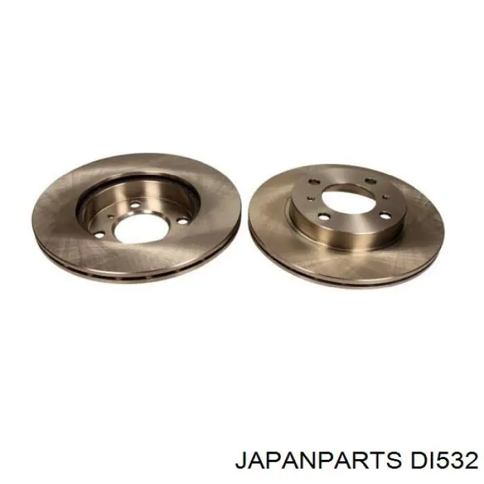 DI532 Japan Parts диск тормозной передний