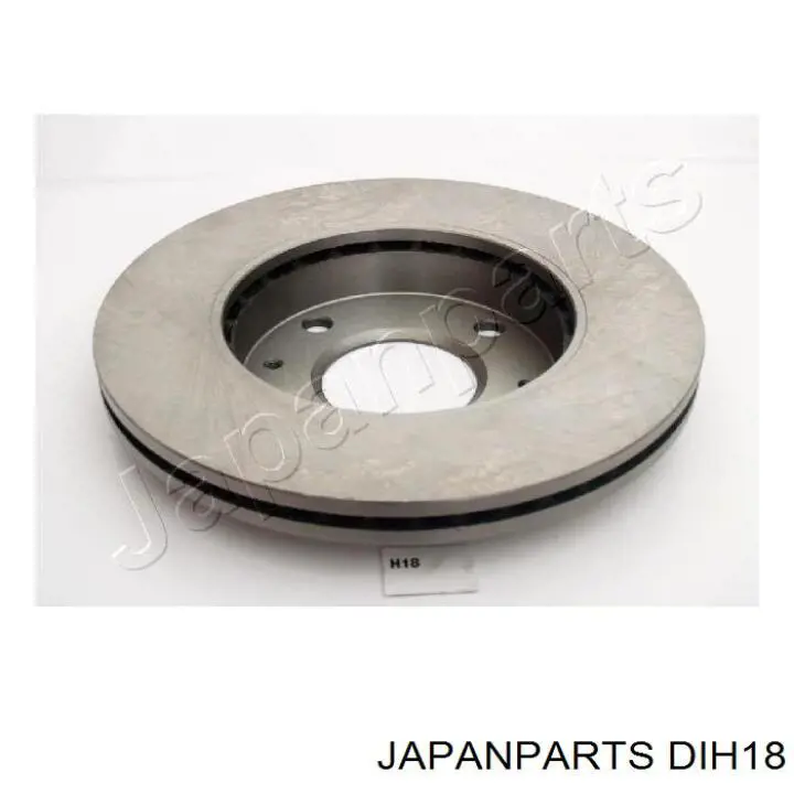 DIH18 Japan Parts диск тормозной передний