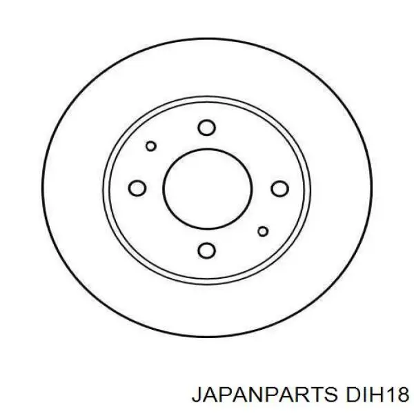 Купить DIH18 Japan Parts Ротор тормозной