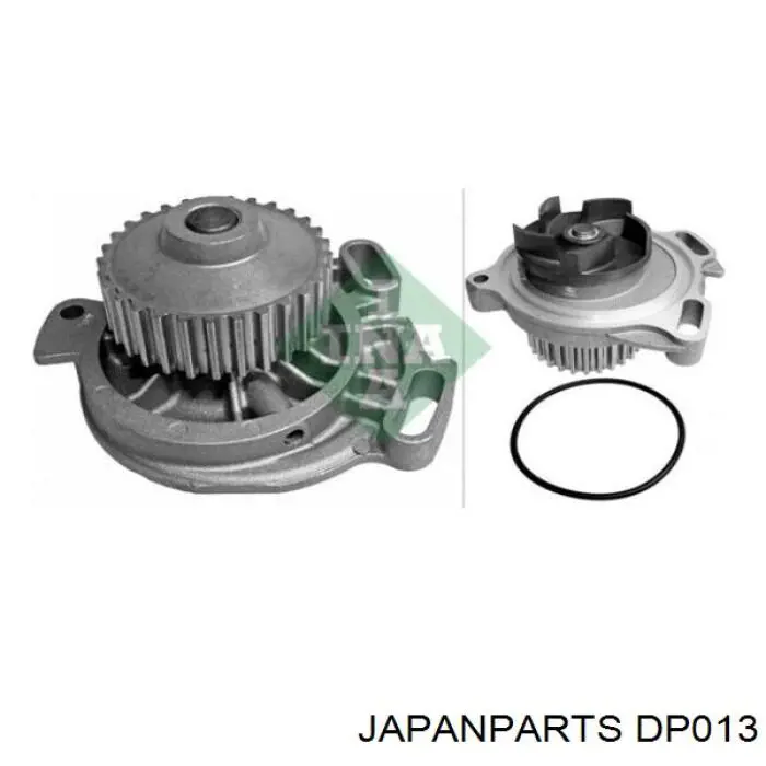 Тормозные диски DP013 Japan Parts