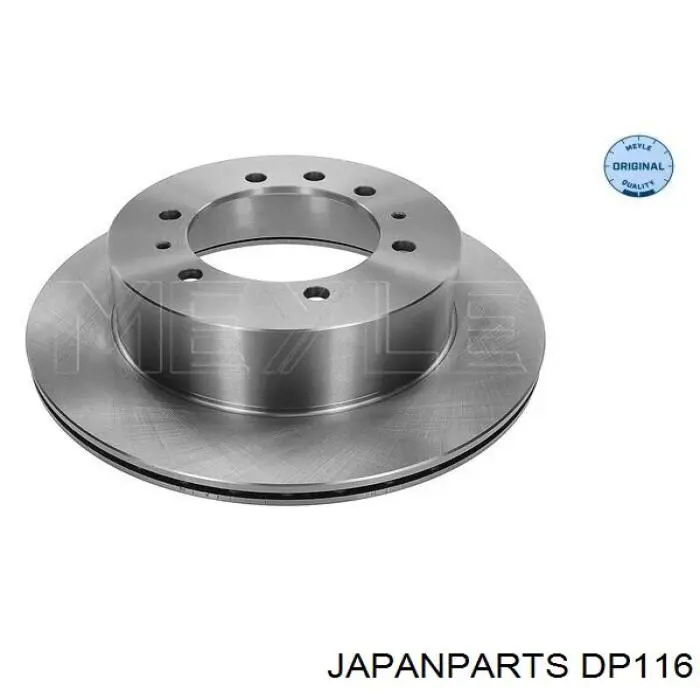 DP116 Japan Parts диск тормозной задний