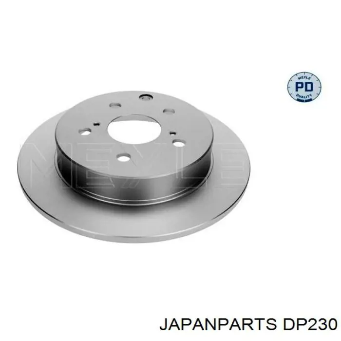 DP230 Japan Parts диск тормозной задний