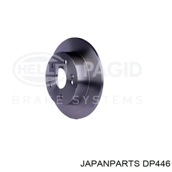 DP-446 Japan Parts диск тормозной задний