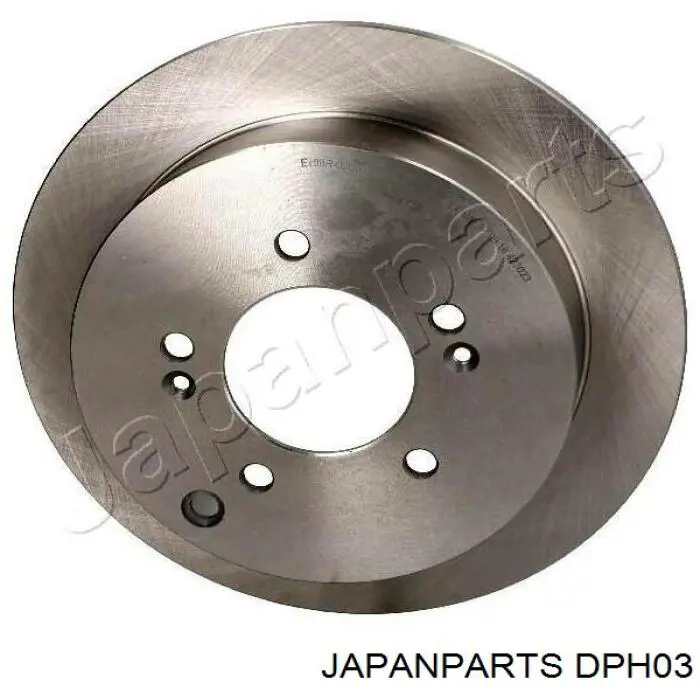 DPH03 Japan Parts диск тормозной задний