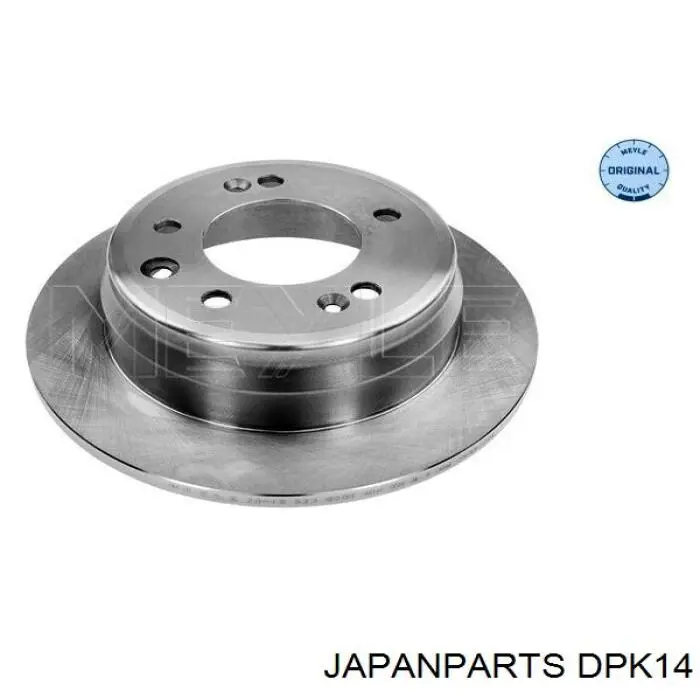 DPK14 Japan Parts диск тормозной задний